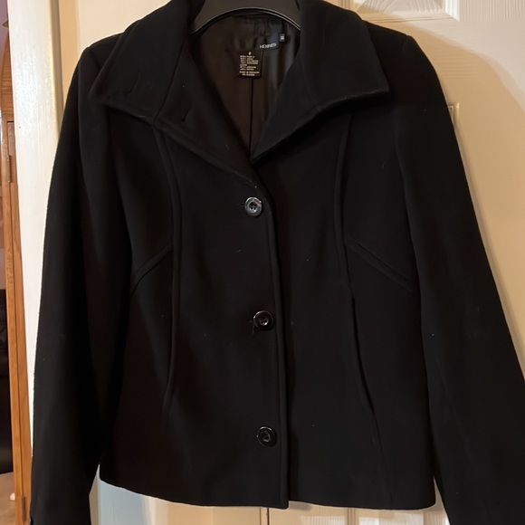 Hip lenght 60% wool jacket womans size 8 - Picture 3 of 3